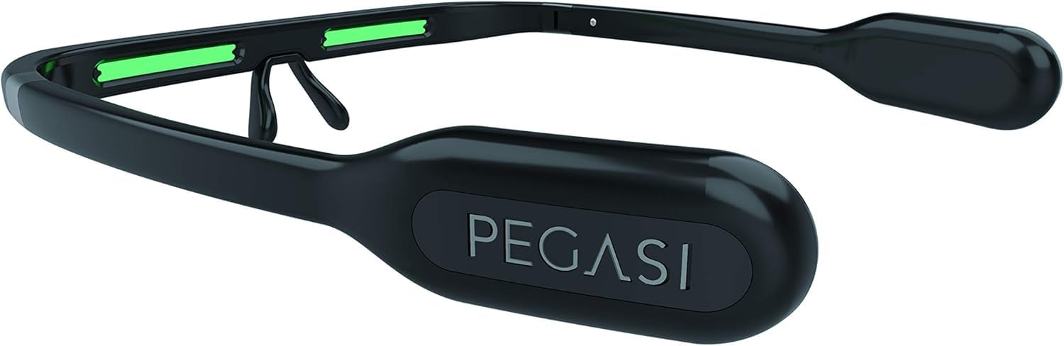 Pegasi 2 wearable sleep glasses ideal for morning use during workouts