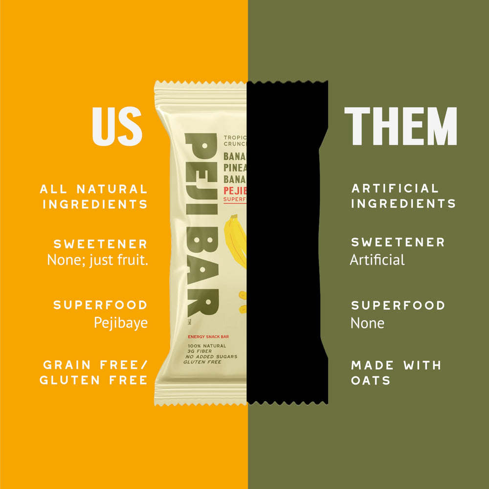 PEJI BAR Mango Jambo bar delivering tropical flavor and fiber support