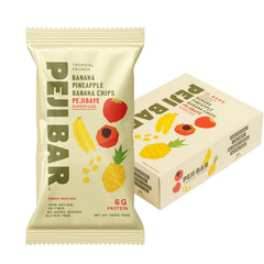 PEJI BAR Tropical Crunch banana pineapple bar for on the go energy and flavor