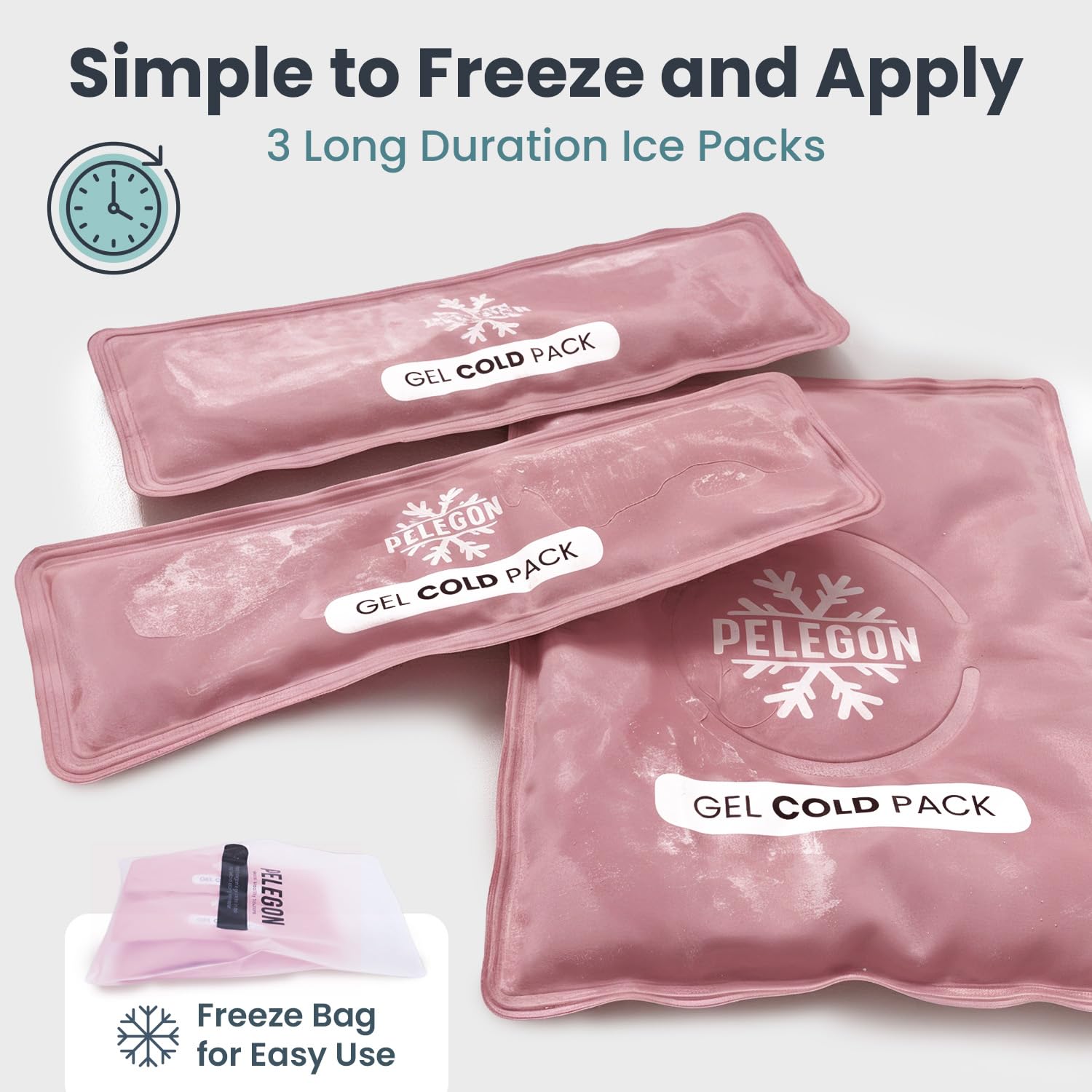 PELEGON wrap stays in place during daily activities.