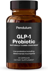 Pendulum GLP-1 Probiotic bottle for daily use supporting gut–brain signaling.