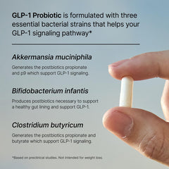 Pendulum GLP-1 Probiotic pour showing daily dose routine.