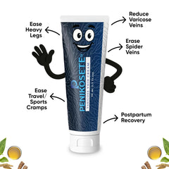 Penikosete non-sticky cream absorption area conveys comfortable daily use