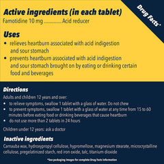 Pepcid AC Original Strength pack-two showing value and long-lasting supply.