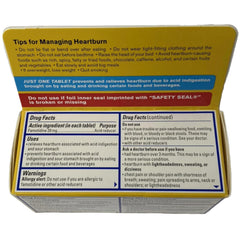 Pepcid CSC24 fifty tablets per pack supports dependable dosing