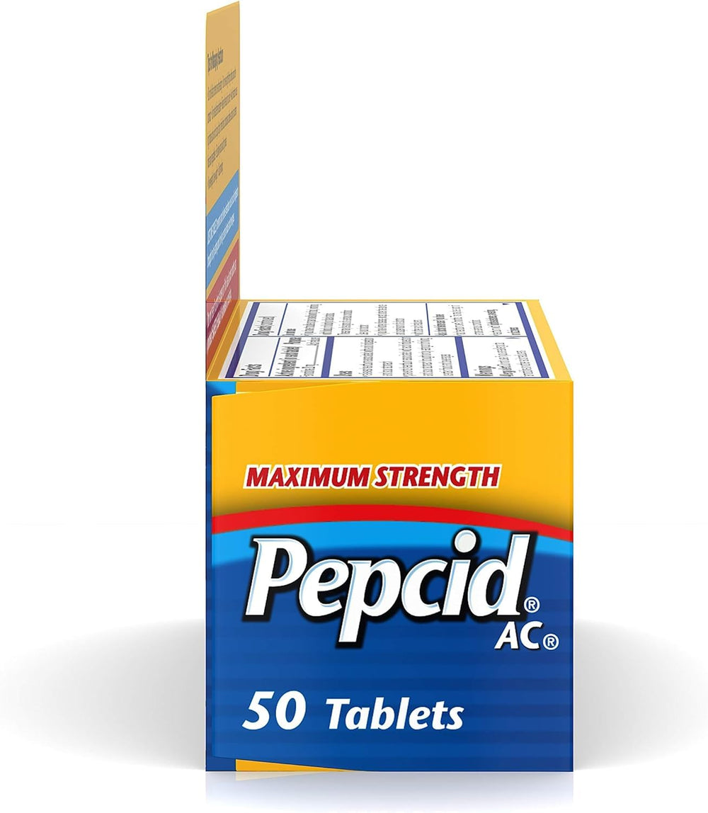 Pepcid CSC24 on store shelf signaling convenient heartburn management