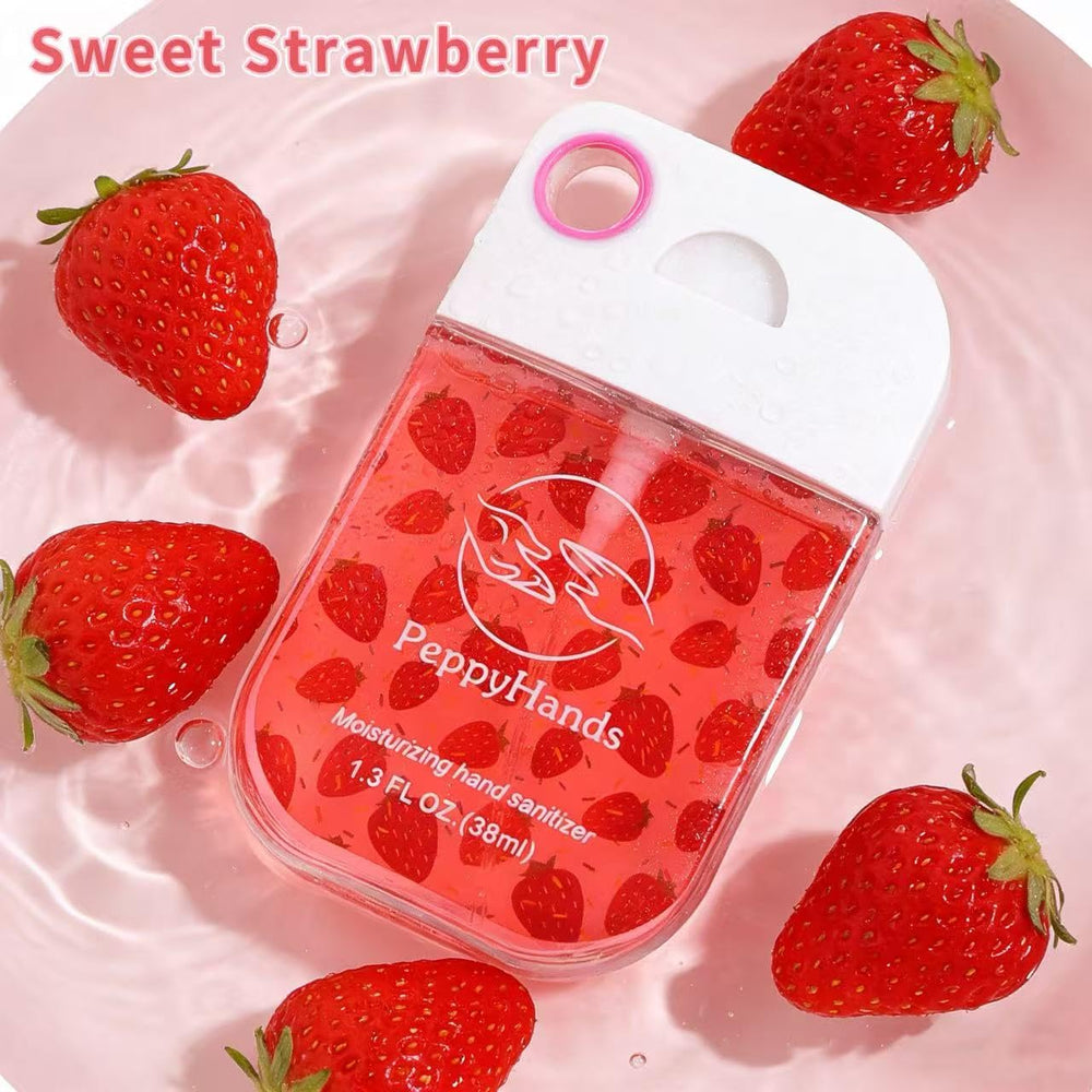 PeppyHands citrus scent hand sanitizer spray for a bright cleanse
