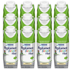 Peptamen Junior Fiber Vanilla serving, convenient on-the-go nourishment