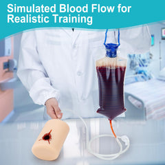PER4MANCE artificial blood powder enables safe, repeatable simulation
