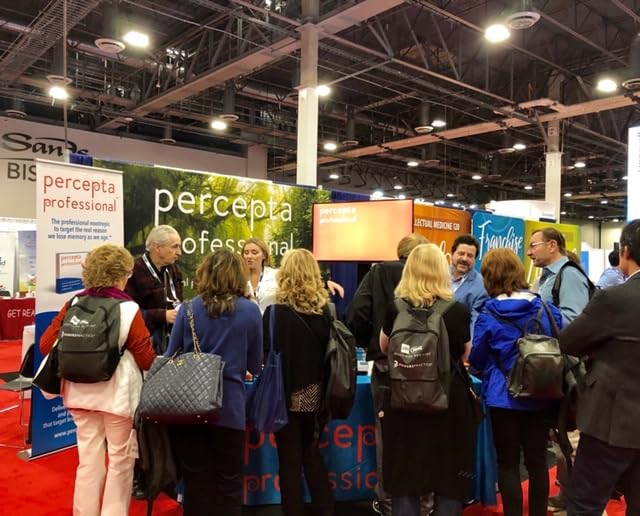 Percepta ingredients panel close-up hints at a nootropic blend.