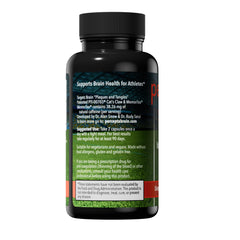 Percepta Sport tea leaves closeup showing natural ingredients aiding mental sharpness