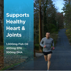 PEREGRUNE Runner Omega 3 in hand, ready for on-the-go use.
