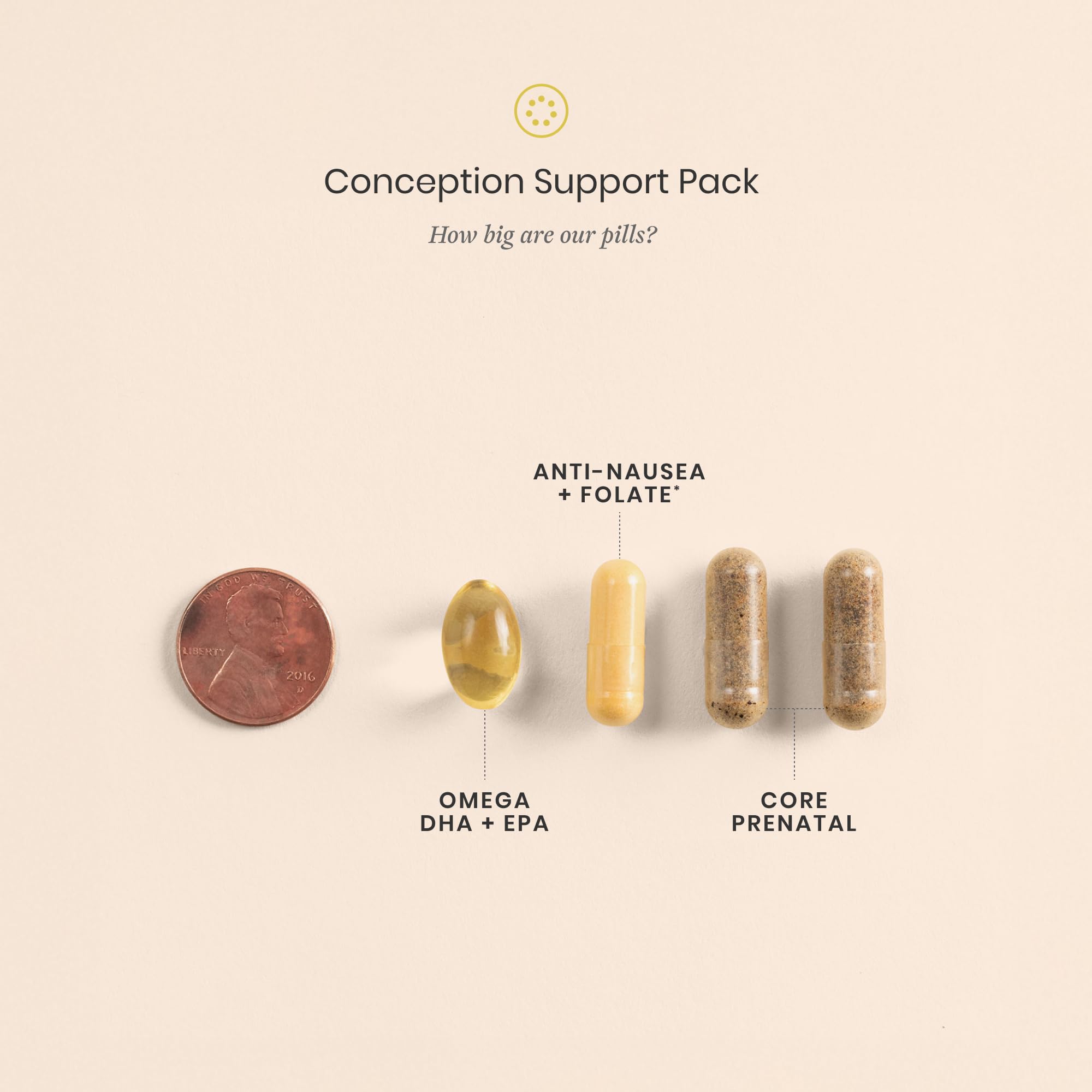 Perelel Conception Support Pack travel-case for busy lifestyles