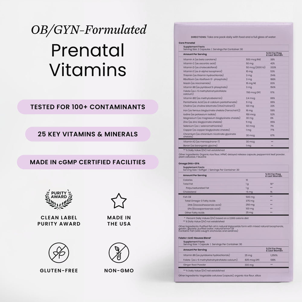 Perelel folate B6 ginger capsule close-up for early pregnancy comfort