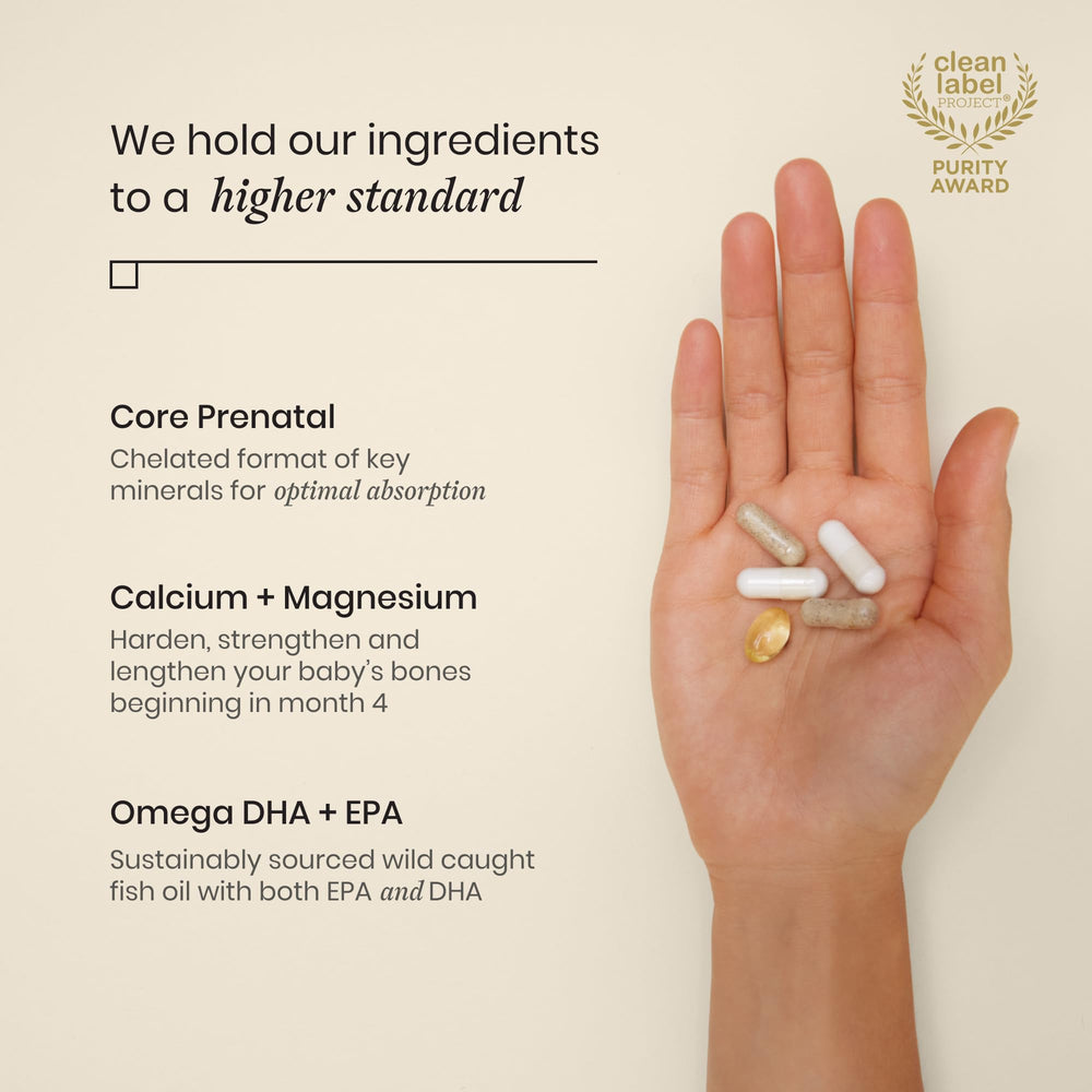 Perelel methylated folate and chelated minerals for gentle daily use.