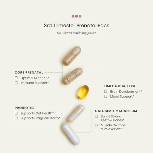 Perelel Omega DHA softgel capsule with essential fatty acids for pregnancy