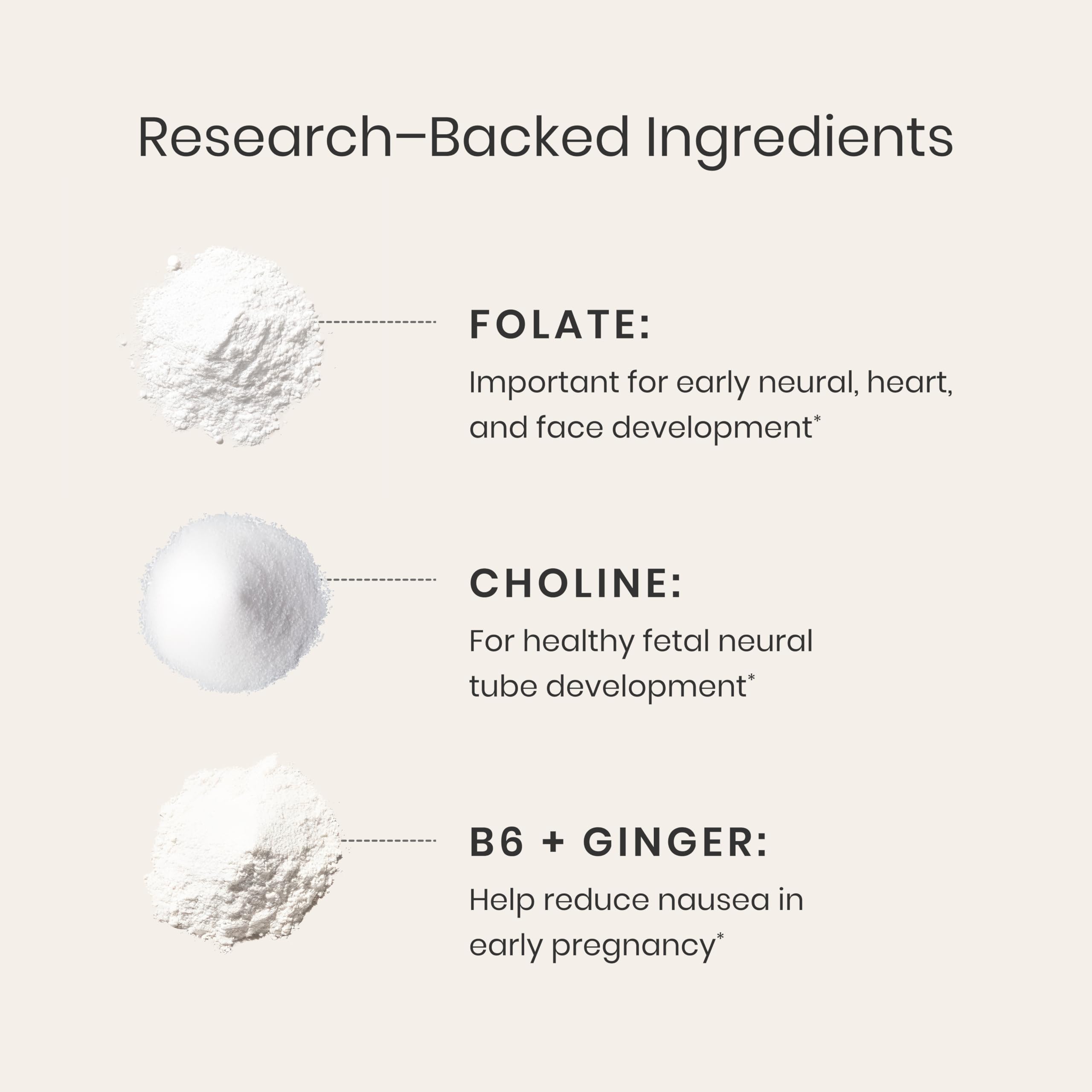 Perelel travel-friendly prenatal pack in a compact format