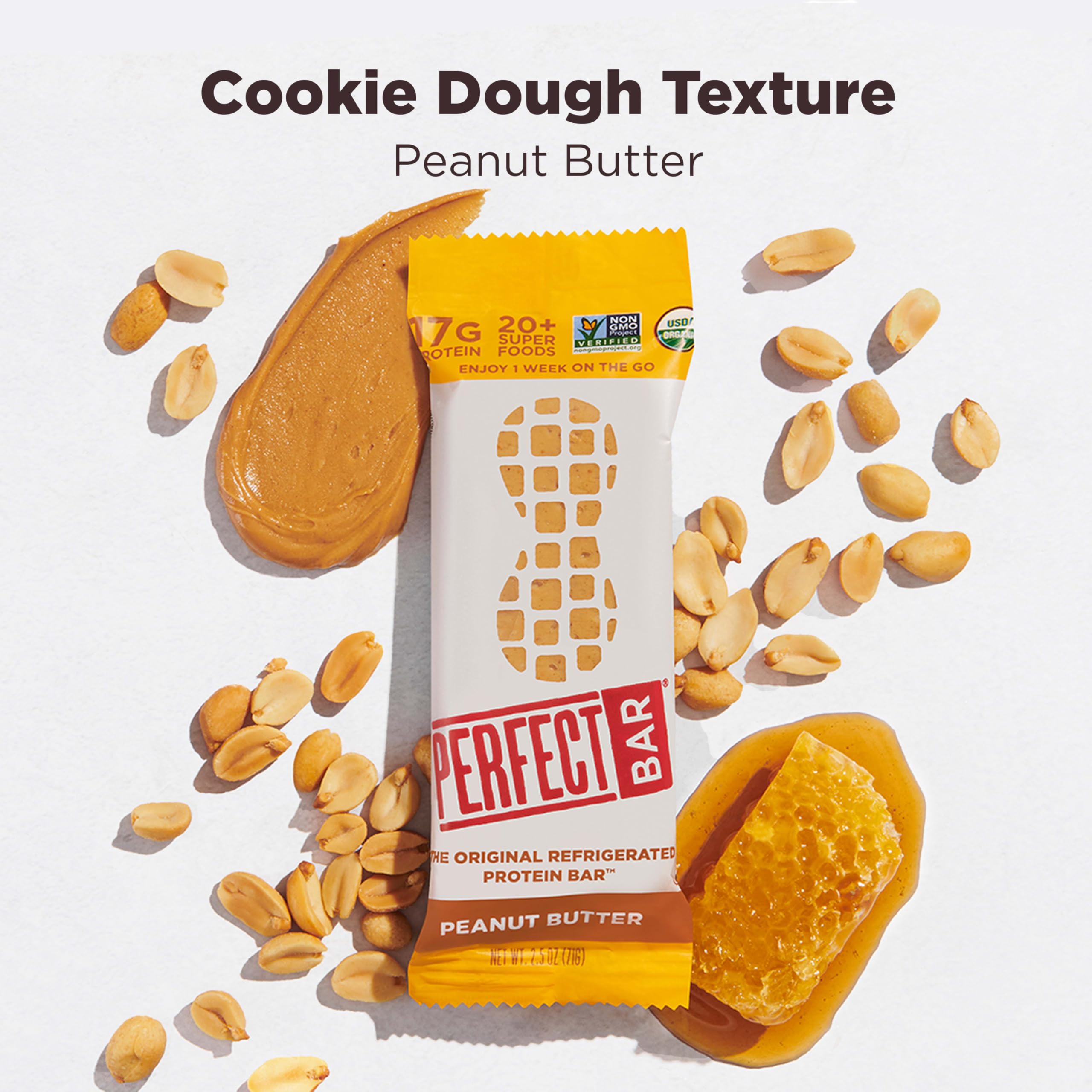 Dense low-glycemic protein bar for steady energy.