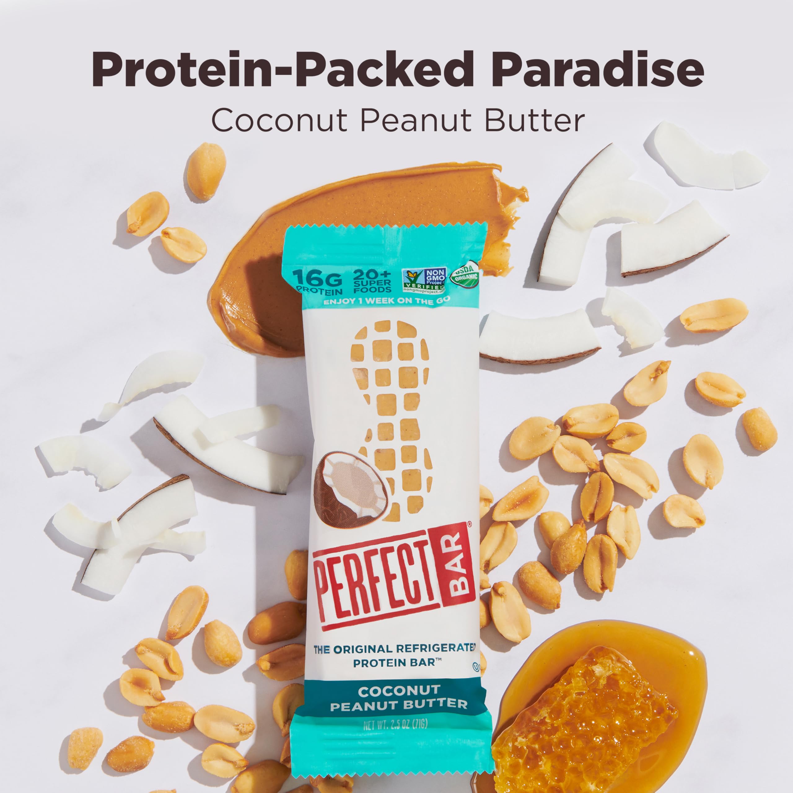 Perfect Bar Original cookie dough texture invites a chewy bite