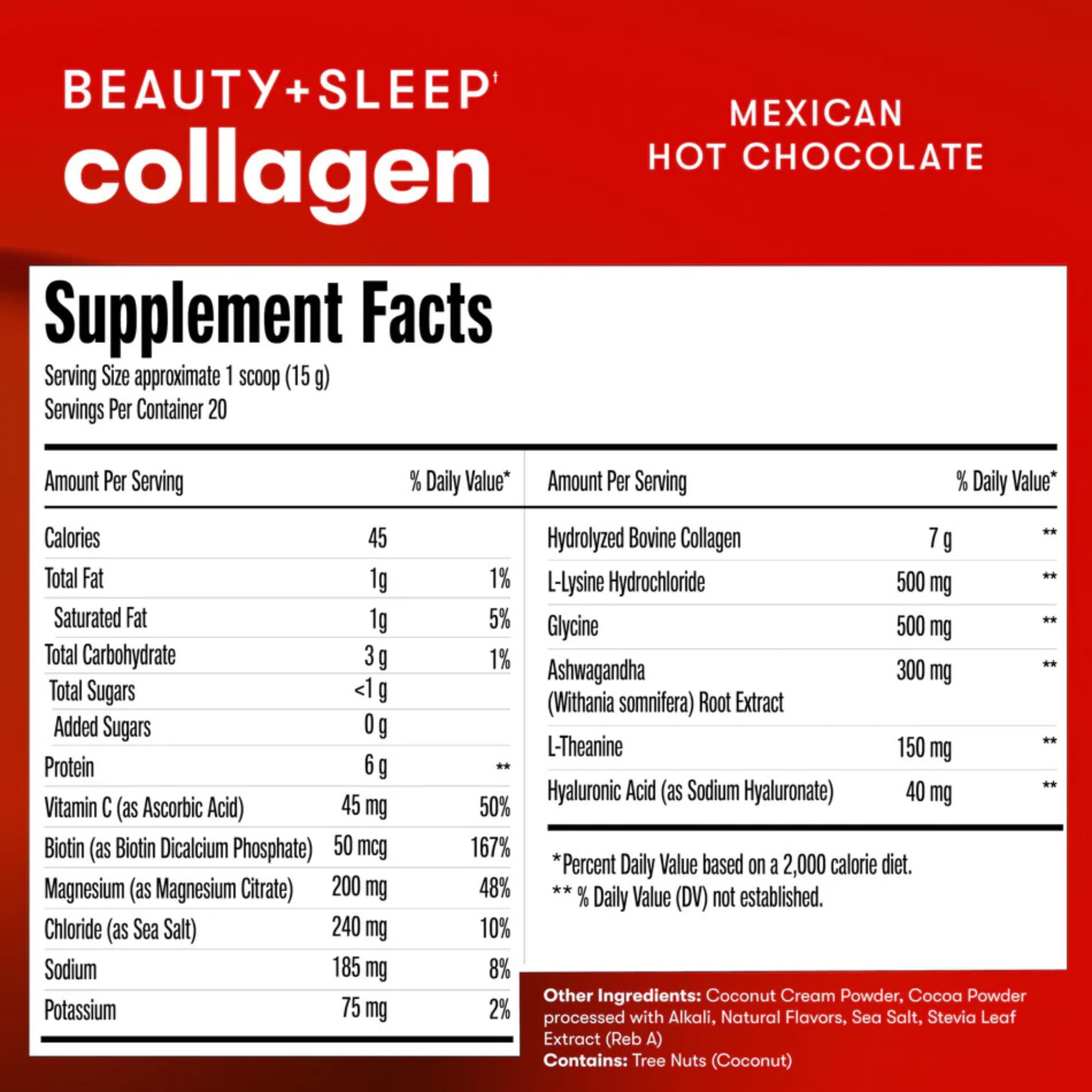 Ashwagandha, magnesium, and L-theanine blend from Perfect Keto for calm evenings.