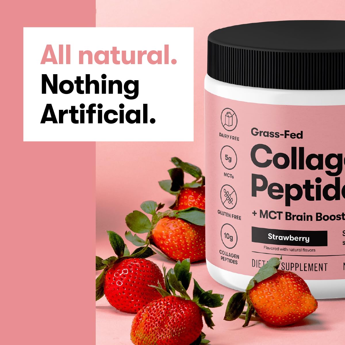 Perfect Keto chocolate collagen creamer poured into mug for keto coffee