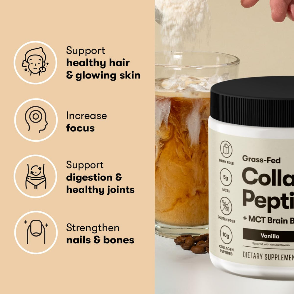Perfect Keto smooth coffee with collagen blend after stirring