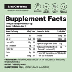 Scoop provides convenient daily serving for keto nutrition.