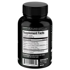 Dairy-free, gluten-free formula in a compact capsule for on-the-go nutrition.