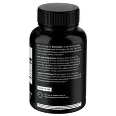 Unflavored capsules blend easily with beverages for keto-friendly hydration.