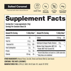 Mixes easily into coffee, shakes, yogurt, or oats with Perfect Keto.