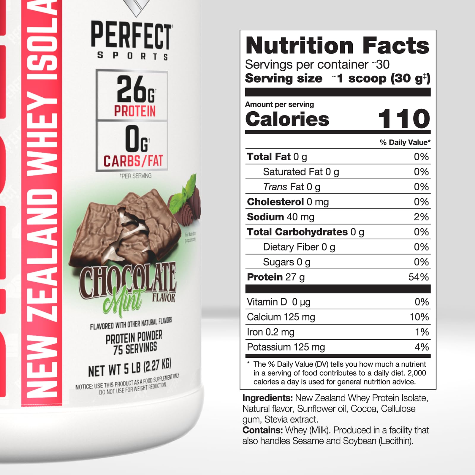 Glass with creamy Diesel NZ Whey Protein Isolate shake ready for a quick boost.