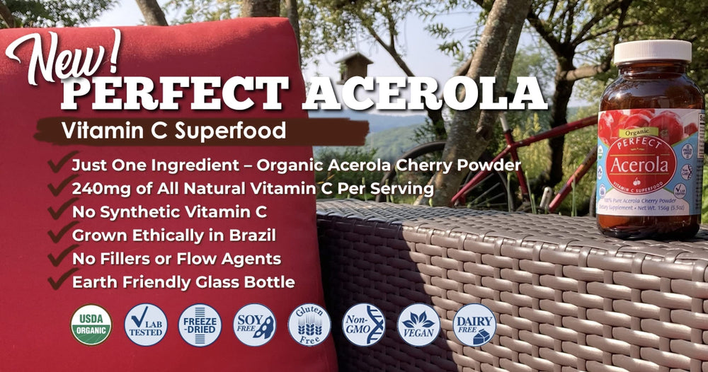 Label detail and jar setup convey natural, organic sourcing and non-GMO quality for Perfect Supplements.