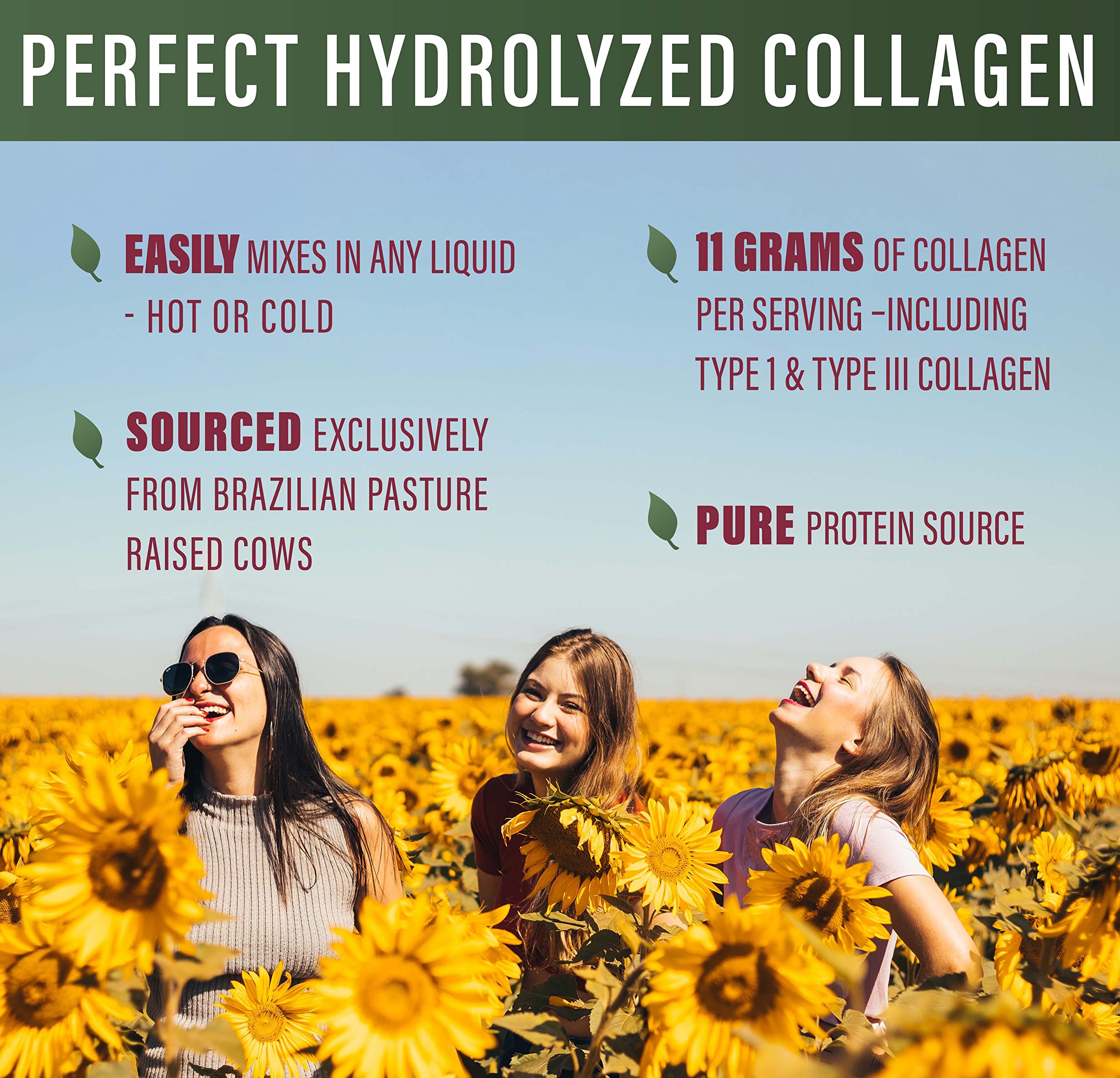 Perfect Supplements bottle label close-up emphasizing gluten-free and hormone-free ingredients