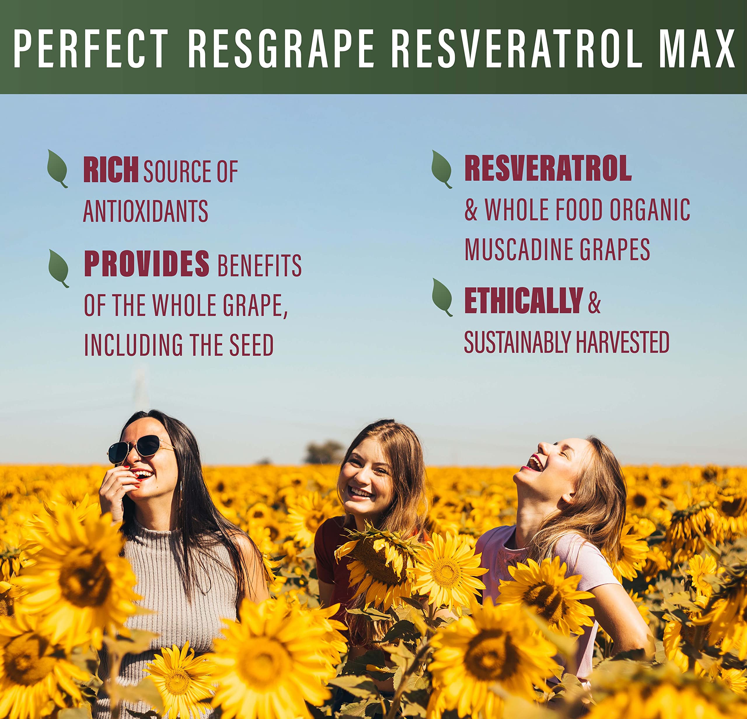 Three-pack packaging offers ongoing supply of ResGrape Max bottles