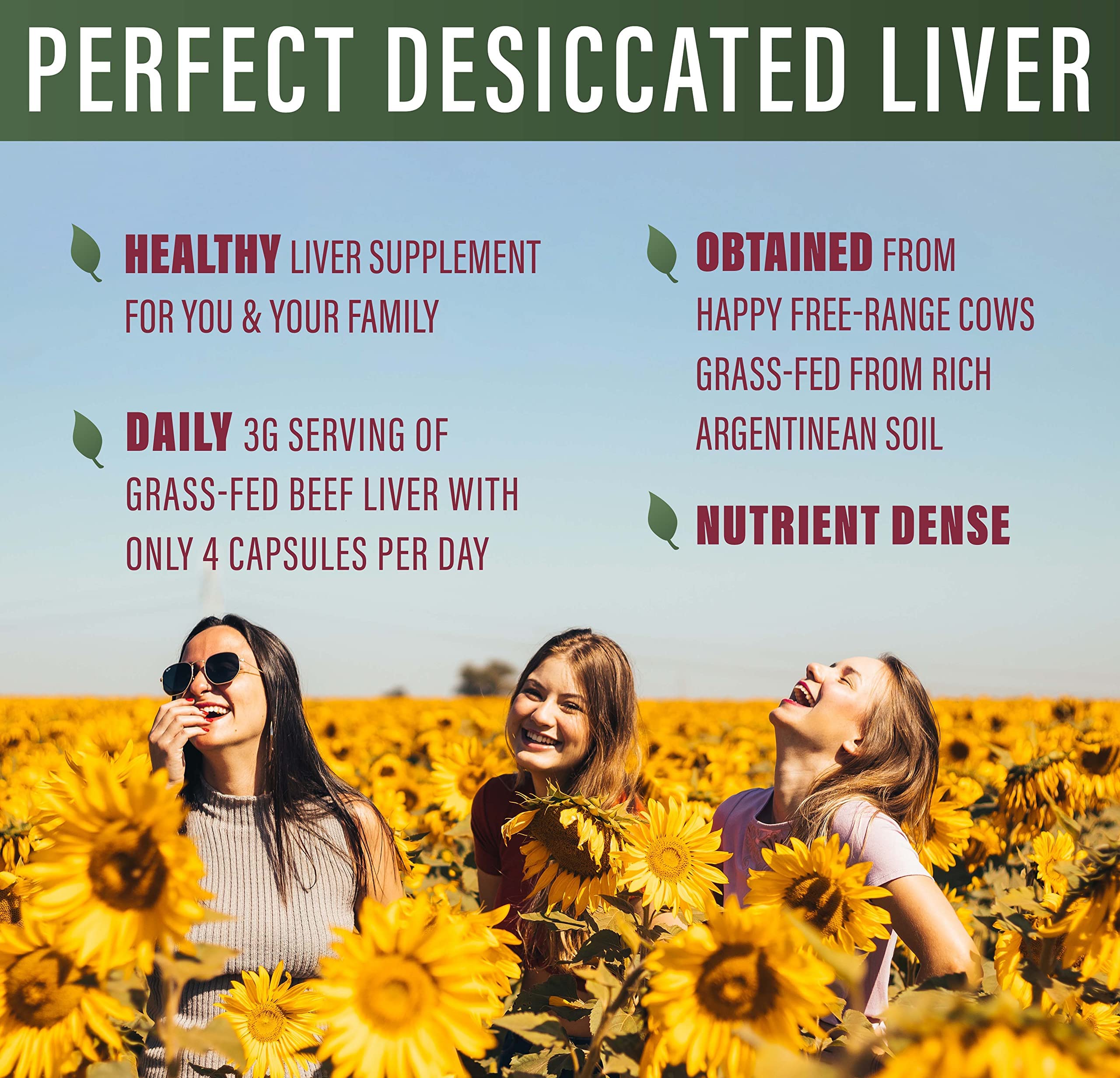 Perfect Supplements vitamin A and iron profile on label supports daily nutrition.