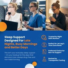 Night routine scene with Perfect Vitamin Melatonin MAX for consistent sleep
