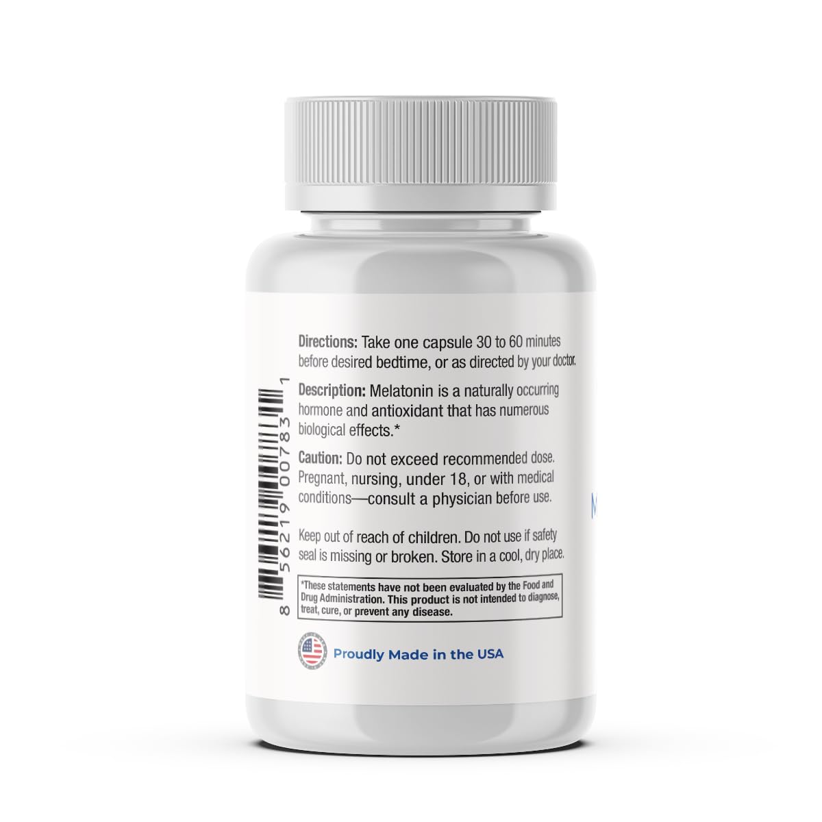 Single-dosed capsule shown for a simple bedtime routine.