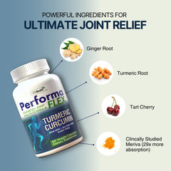 Performa Flex capsules in lifestyle scene for everyday active use.