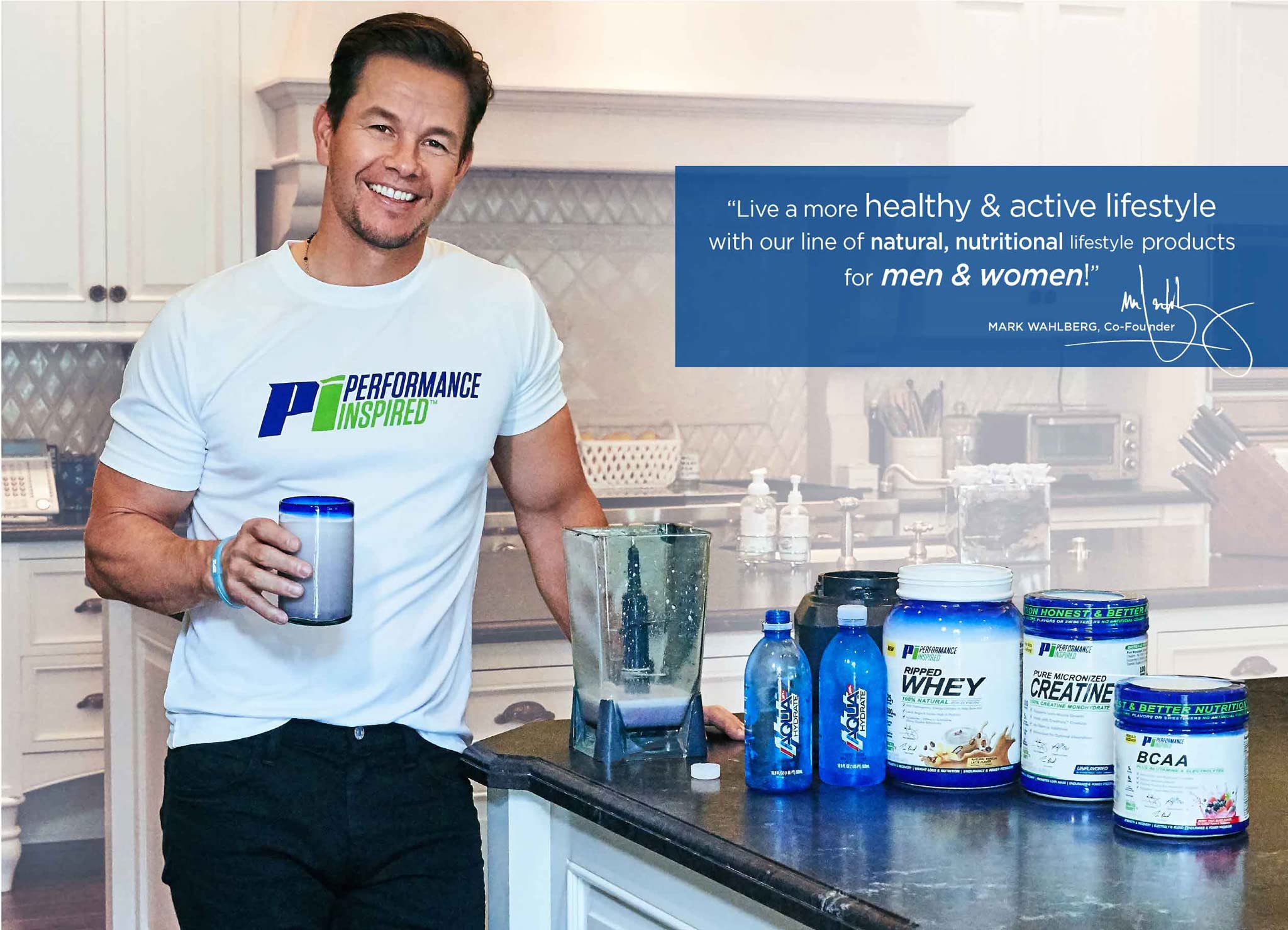 Performance Inspired fiber 5g panel conveys digestion support and fullness between meals.