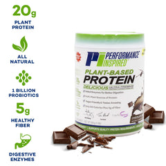 Performance Inspired gluten-free icon signals suitability for gluten-sensitive athletes.