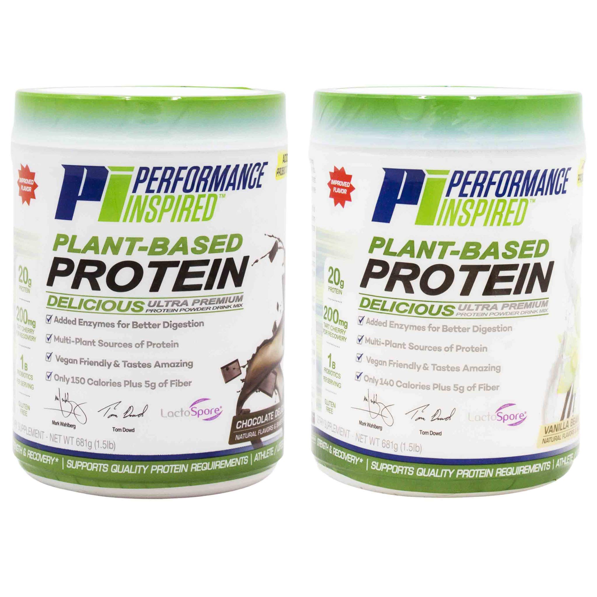 Performance Inspired tart cherry 200mg label points to muscle recovery support after training.