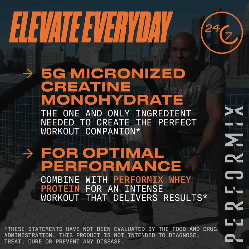 PERFORMIX creatine powder made in the USA with strict quality standards.