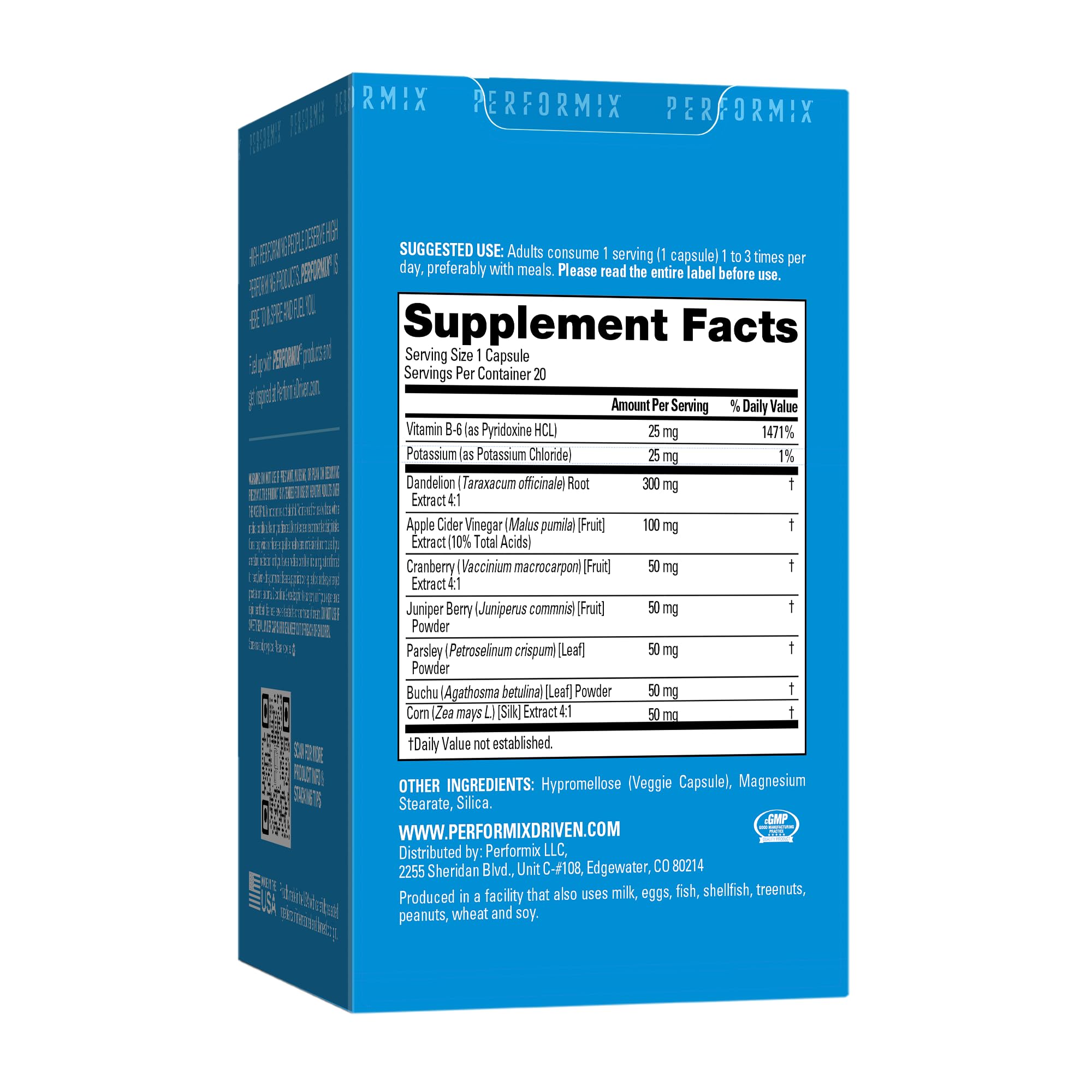 PERFORMIX SST Support Define capsules ready to support daily routine.