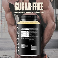 PERFORMIX label close-up highlighting 24g protein and 5.4g BCAAs