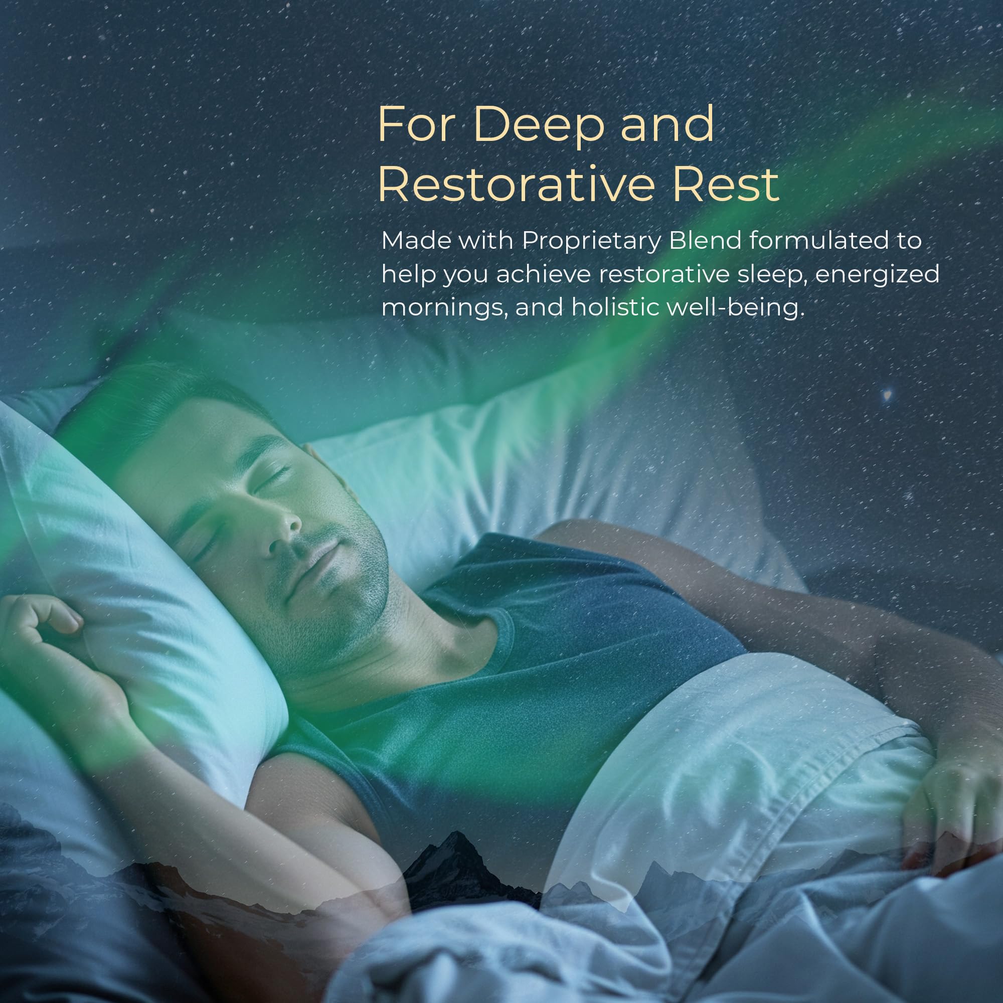 Peace Sleep canister with orange dreamsicle flavor offering a refreshing bedtime option