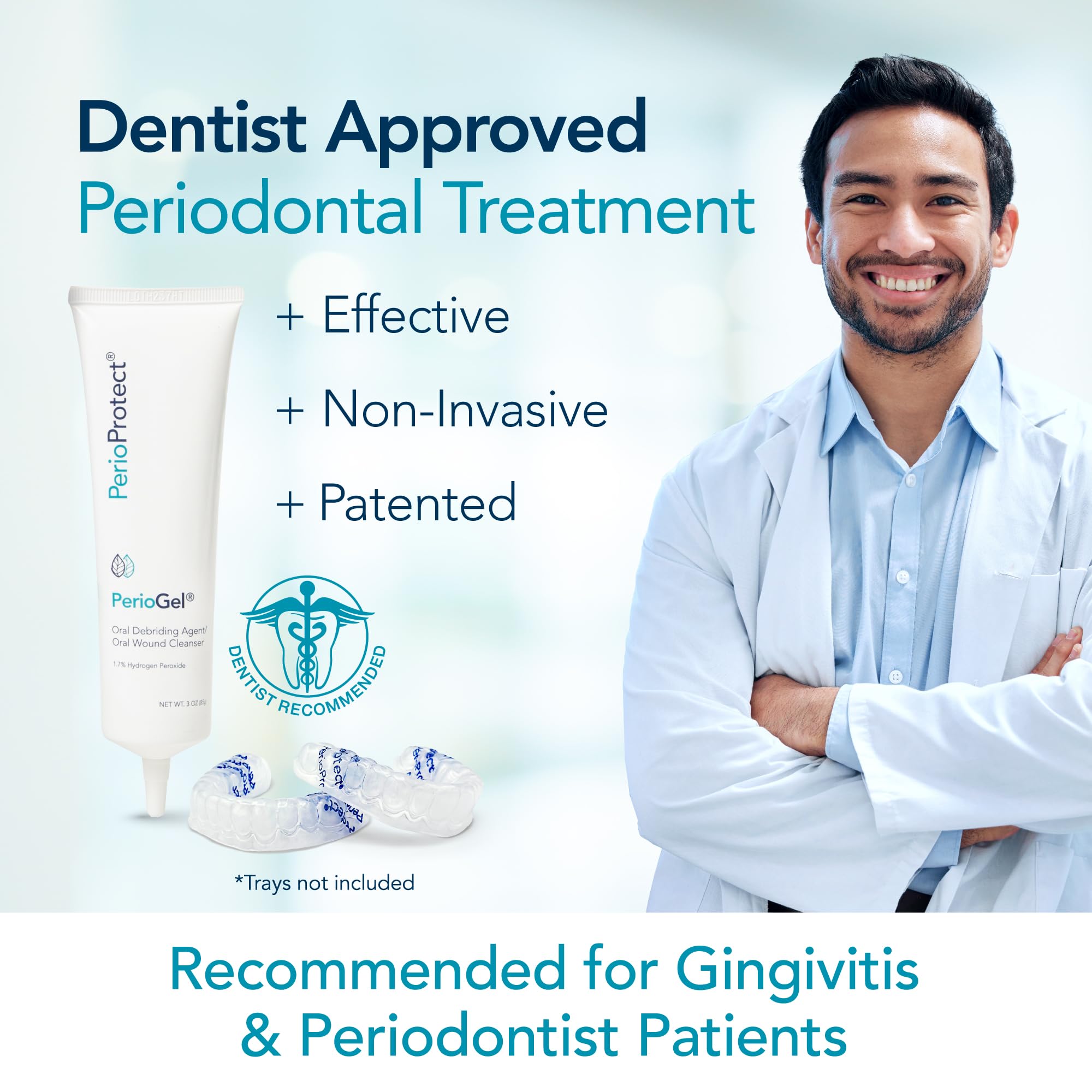 Perio Gel gum health focus reduces irritation and improves comfort.