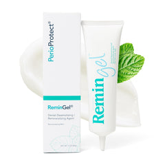 Perio Protect ReminGel tube for at-home enamel remineralization.