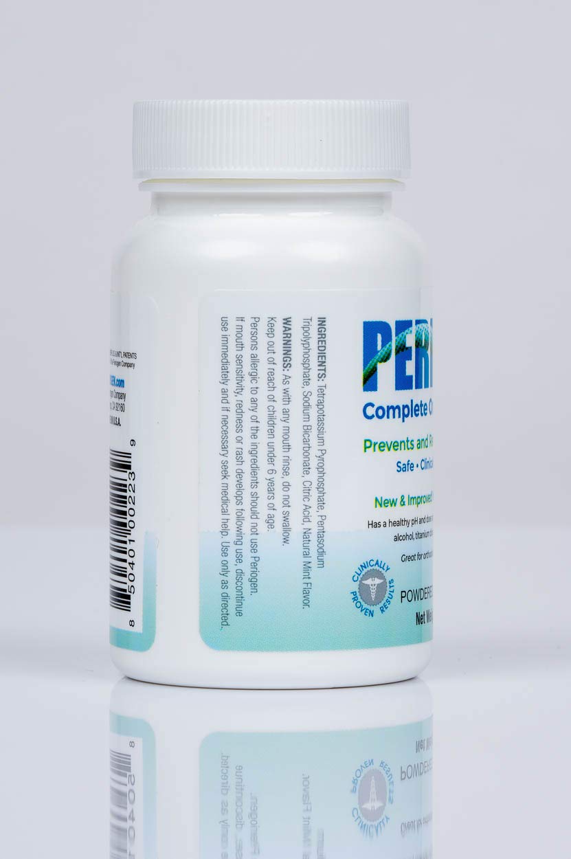 Periogen use routine illustrates easy daily oral care