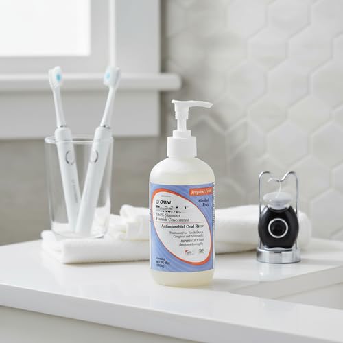 PerioMed 12105F concentrate refill in tropical fruit flavor for convenient home use.
