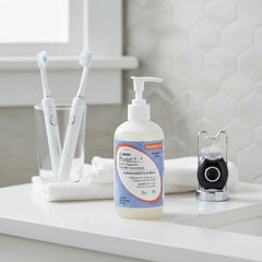 PerioMed 12105F concentrate refill in tropical fruit flavor for convenient home use.